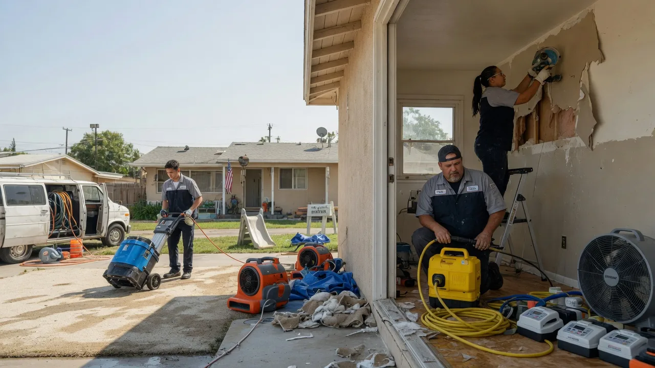 Water Damage Restoration in Tatums, OK near me